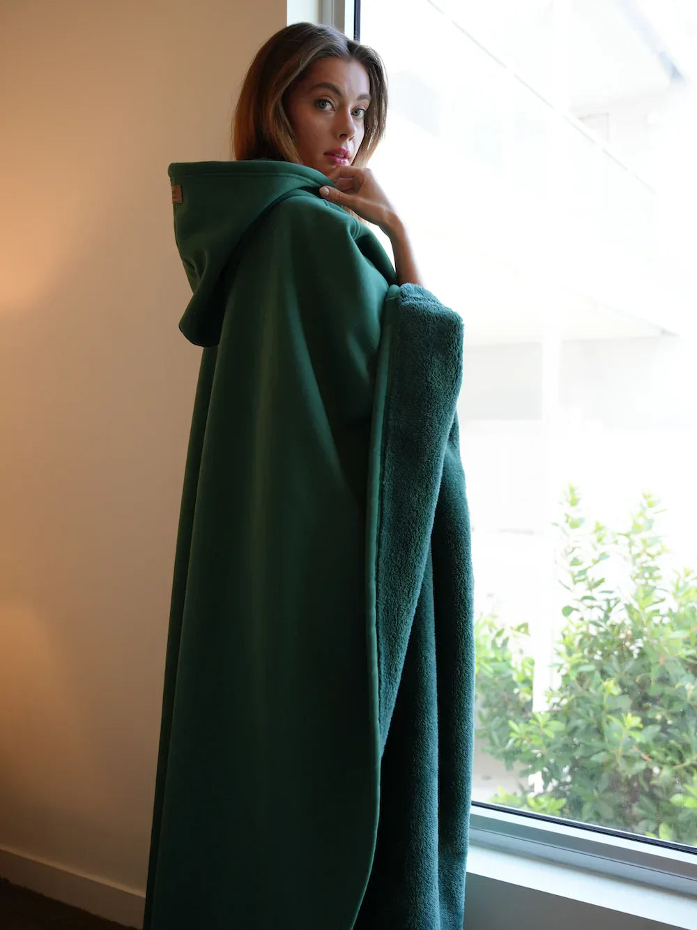 Womens Wearable Blanket Hoodie Oversized Cosy – Liv