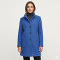 Womens Coat Wool Blend Long Elegant Luxury – Suki