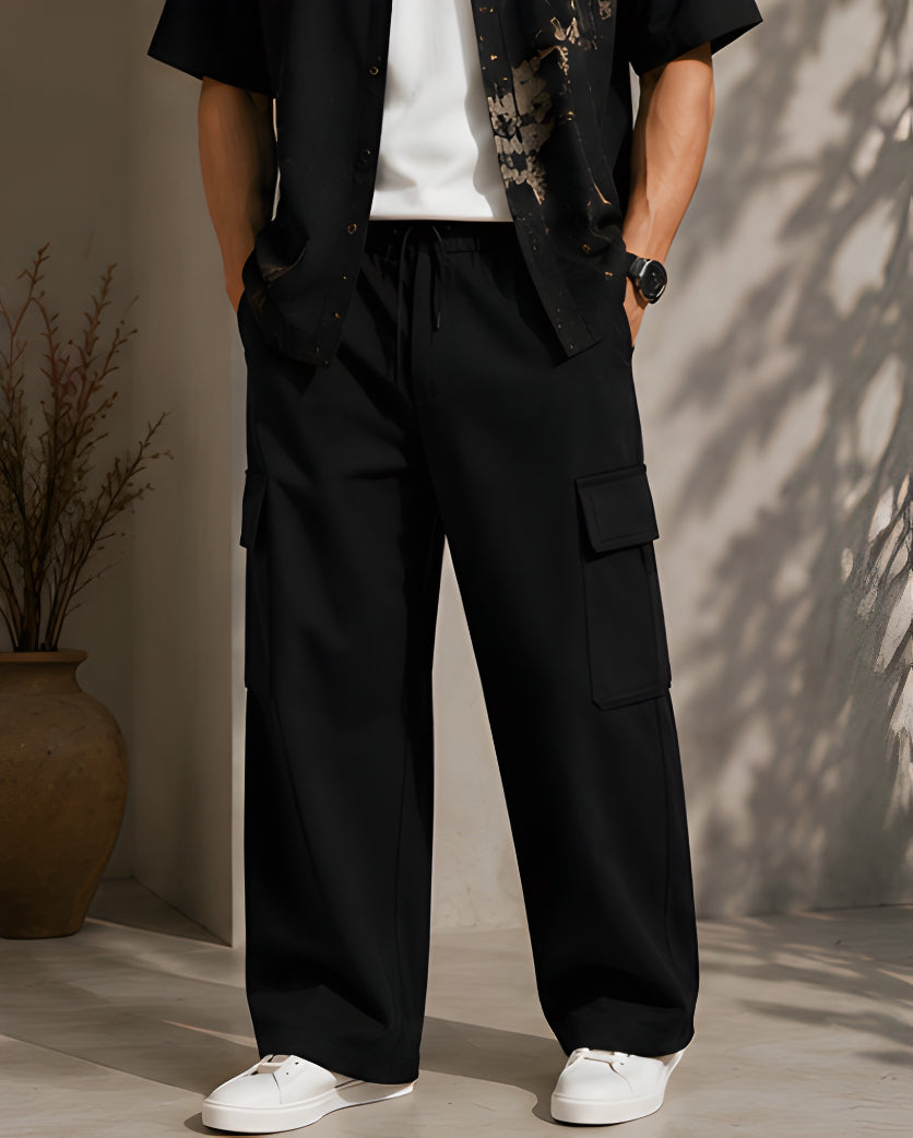 Apex Utility Cargo Pant - Black | Tarlano