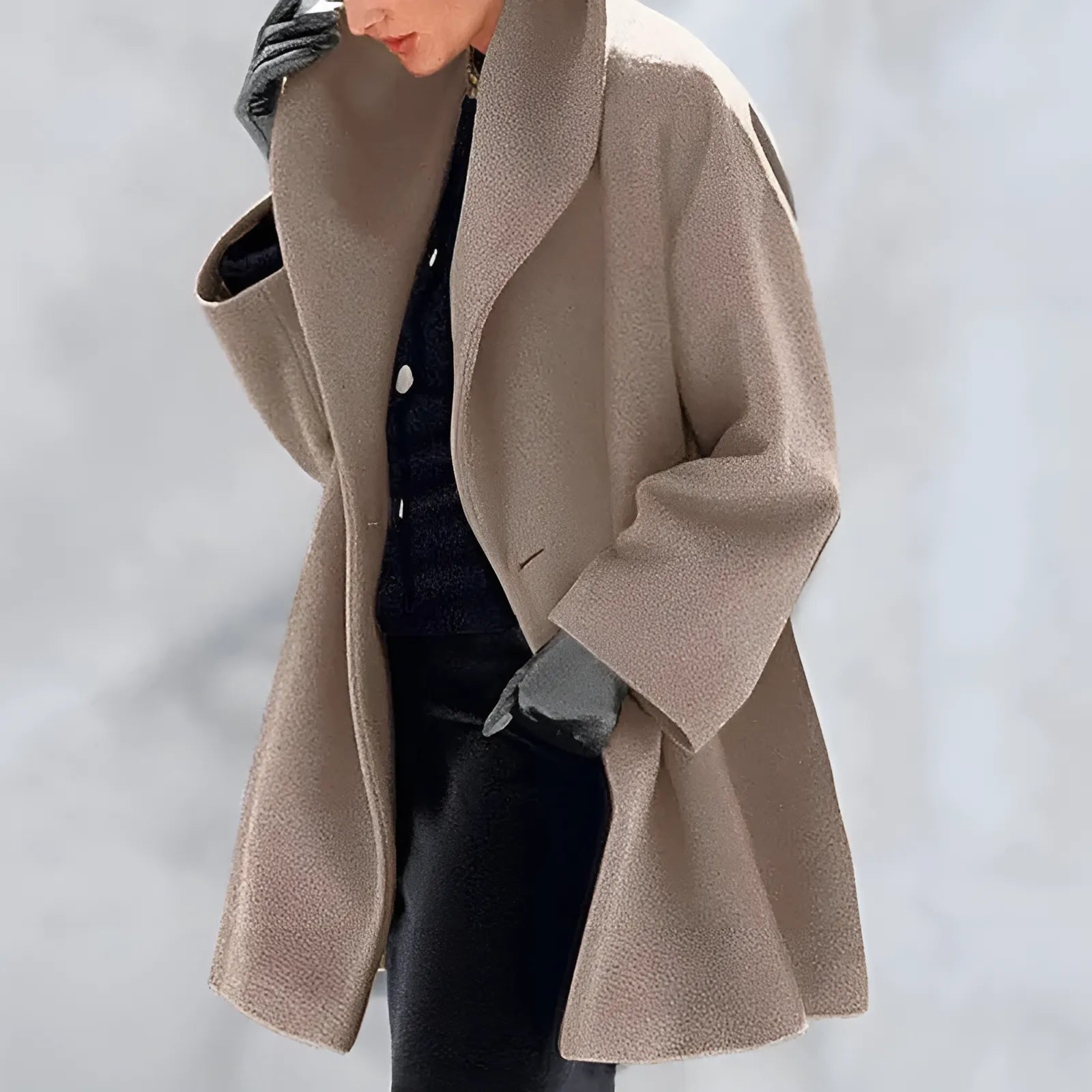 Womens Coat Winter Warm Classic Tailored – Fleur