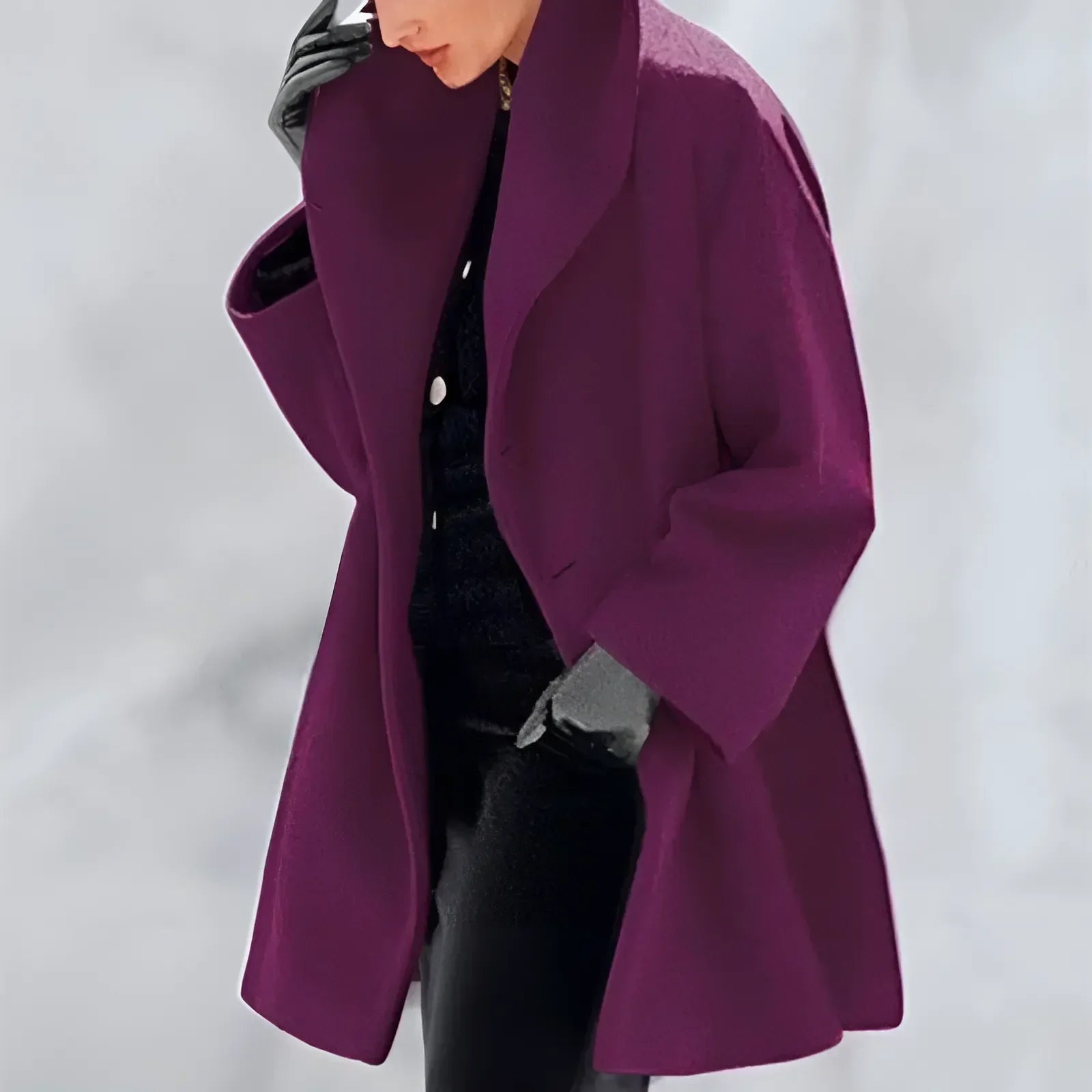 Womens Coat Winter Warm Classic Tailored – Fleur