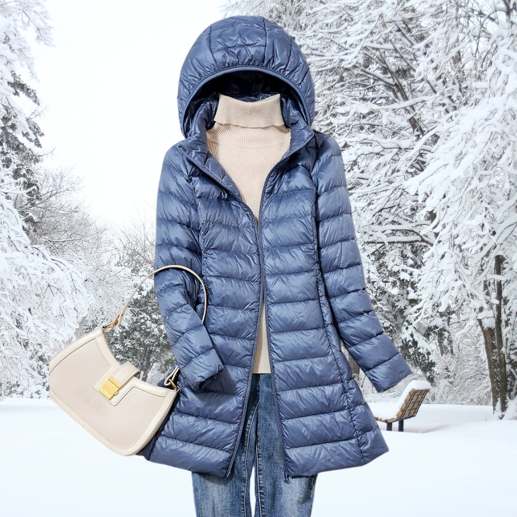 Womens Puffer Jacket Ultralight Down Fill Windproof Foldable – Rue
