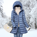 Womens Puffer Jacket Ultralight Down Fill Windproof Foldable – Rue