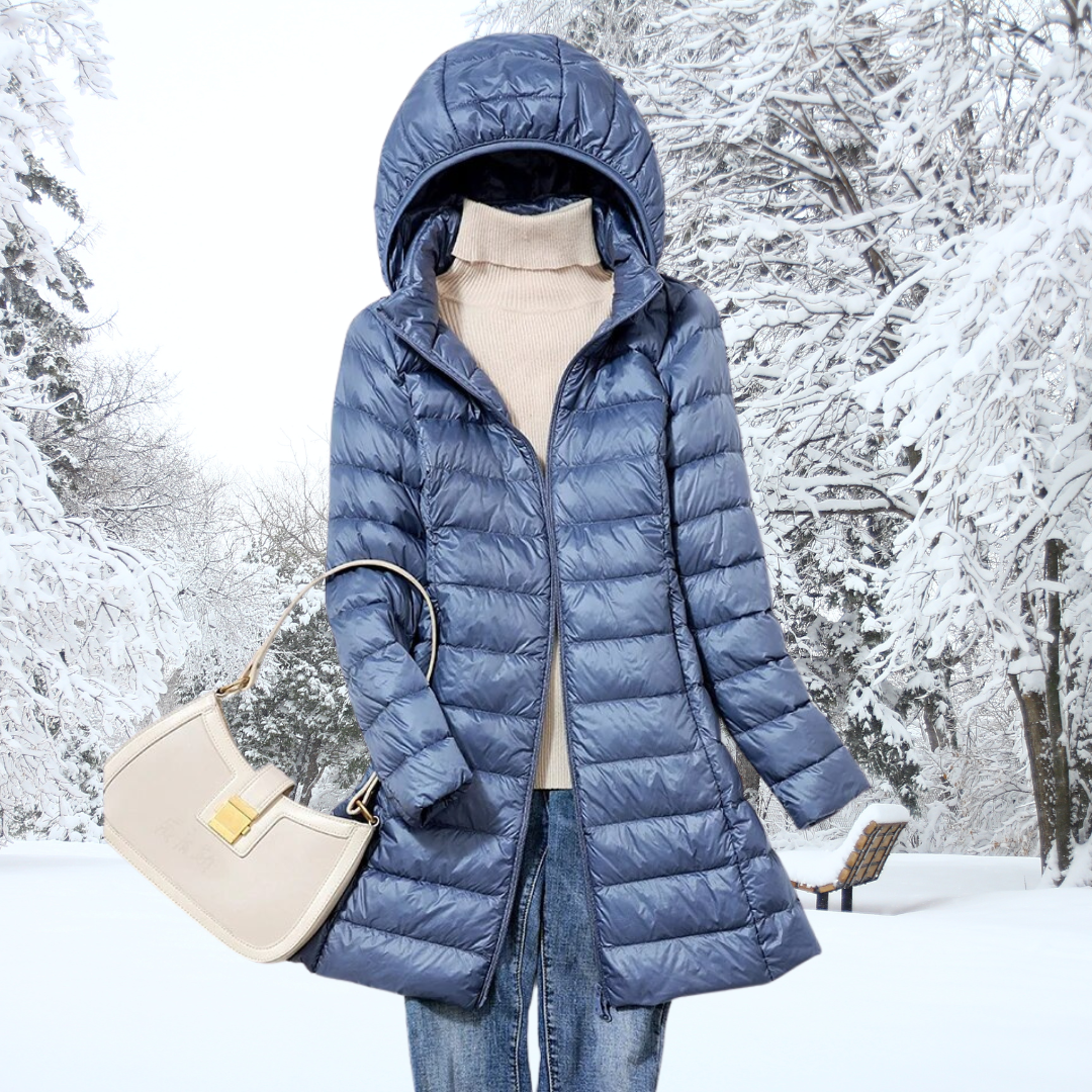 Womens Puffer Jacket Ultralight Down Fill Windproof Foldable – Rue