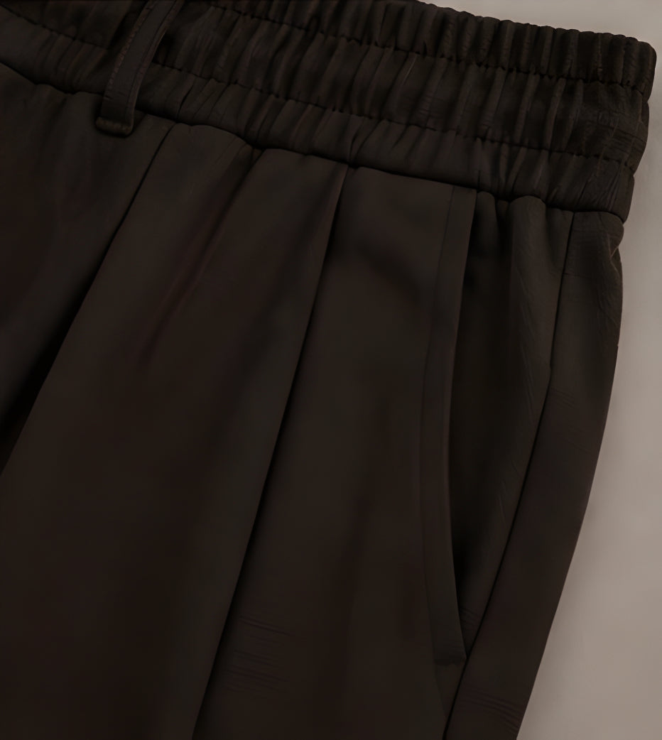 Espresso Relaxed Trouser - Espresso Brown | Tarlano