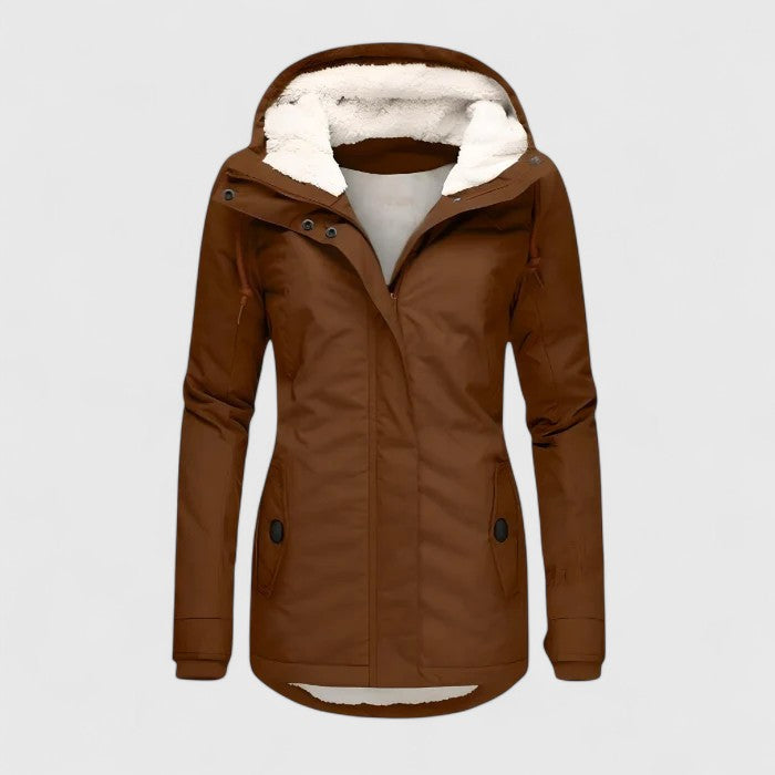 Womens Jacket Waterproof Winter Hooded Warm – Fern