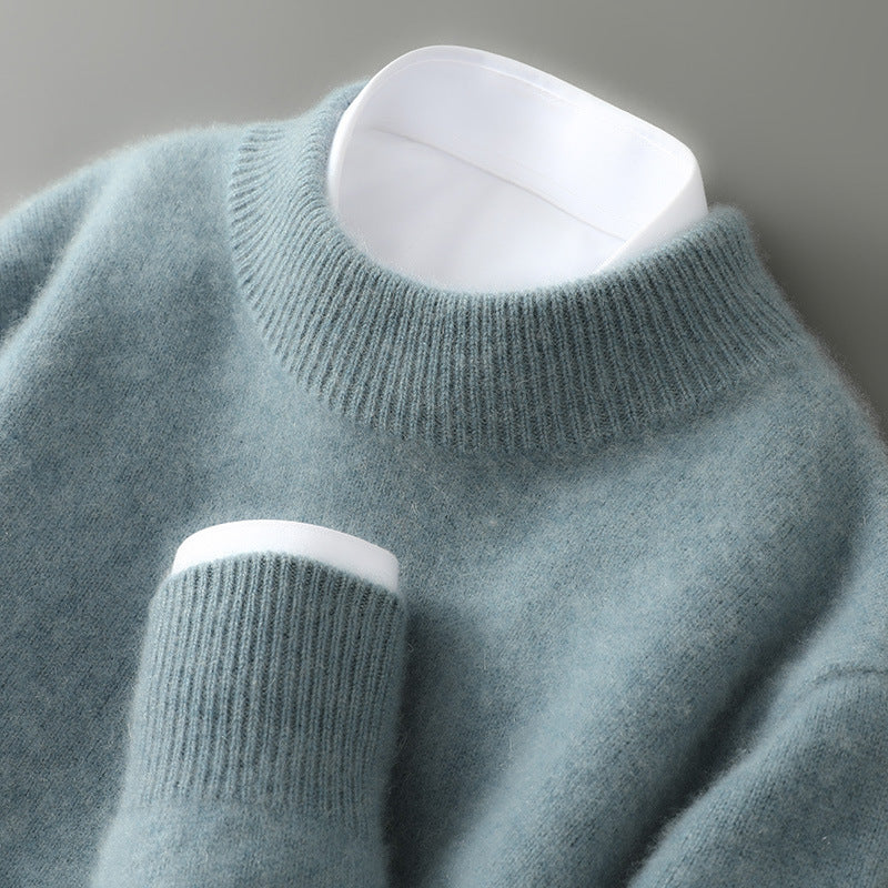 Womens Cardigan 100% Cashmere Classic Crew Neck – Yara