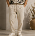 Monaco Linen Trouser – Sand Beige | Tarlano