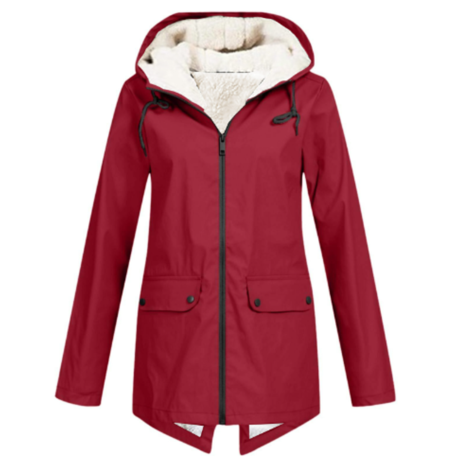 Womens Jacket Rain Hooded Waterproof Packable – Remi