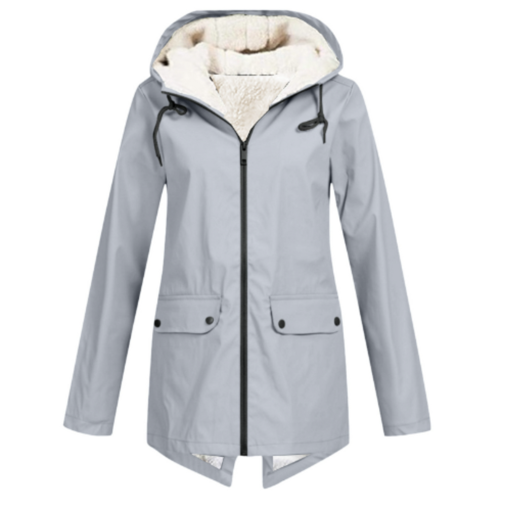 Womens Jacket Rain Hooded Waterproof Packable – Remi