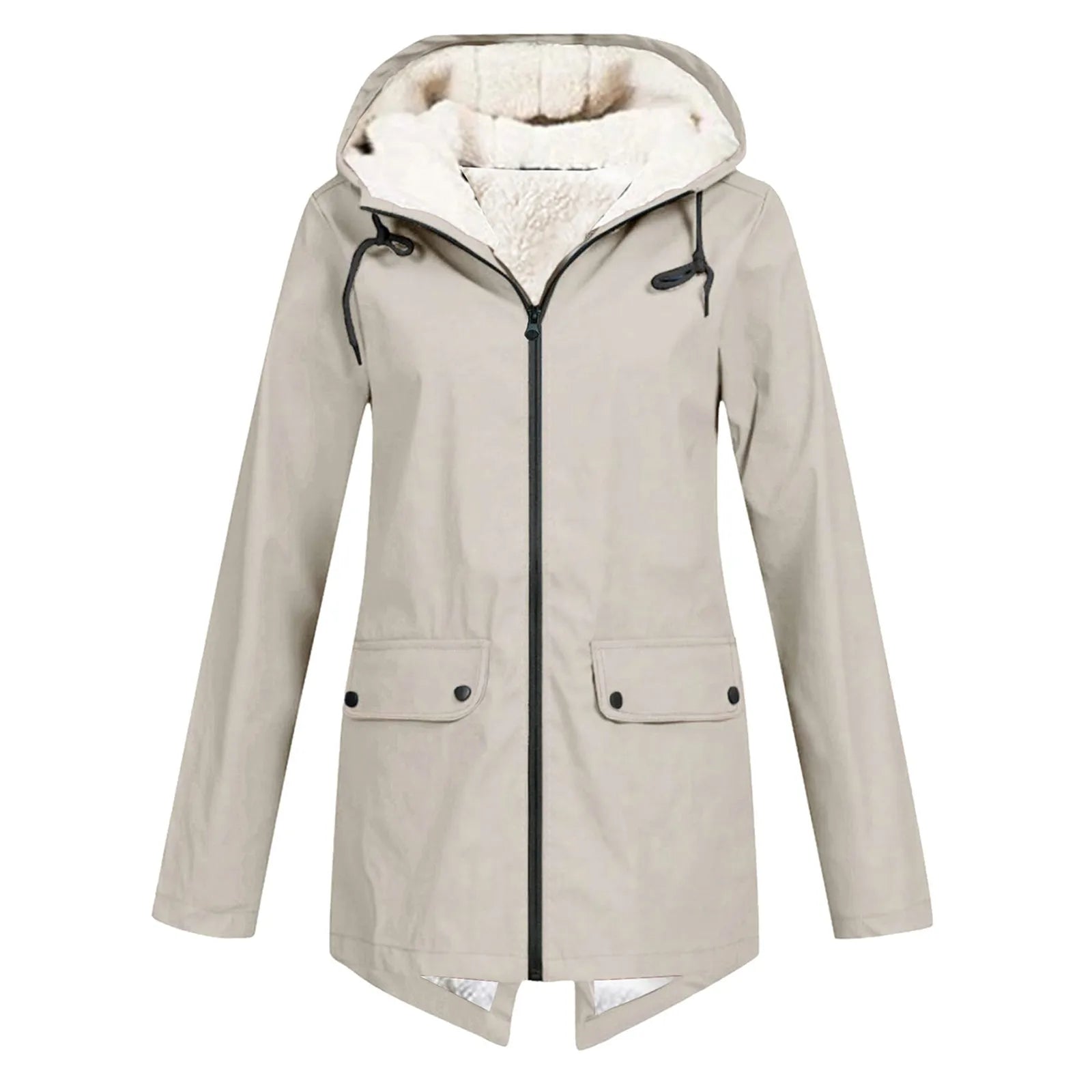 Womens Jacket Rain Hooded Waterproof Packable – Remi