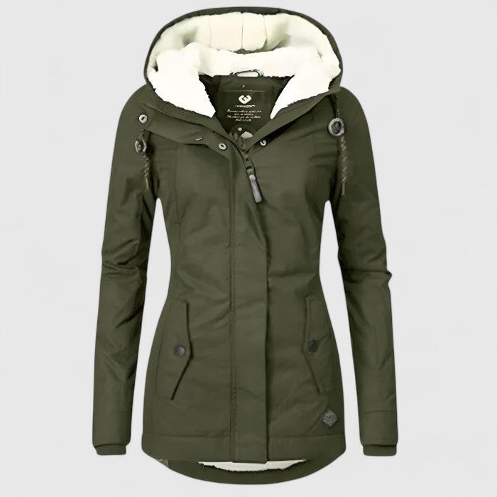 Womens Jacket Waterproof Winter Hooded Warm – Fern