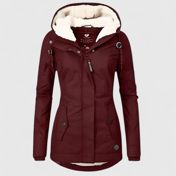 Womens Jacket Waterproof Winter Hooded Warm – Fern