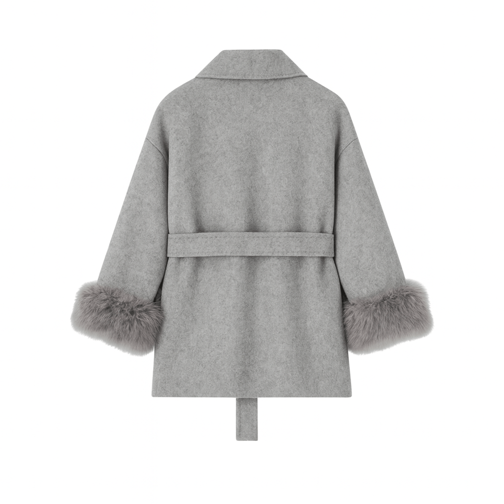 Womens Coat Long Classic Tailored Elegant – Mira