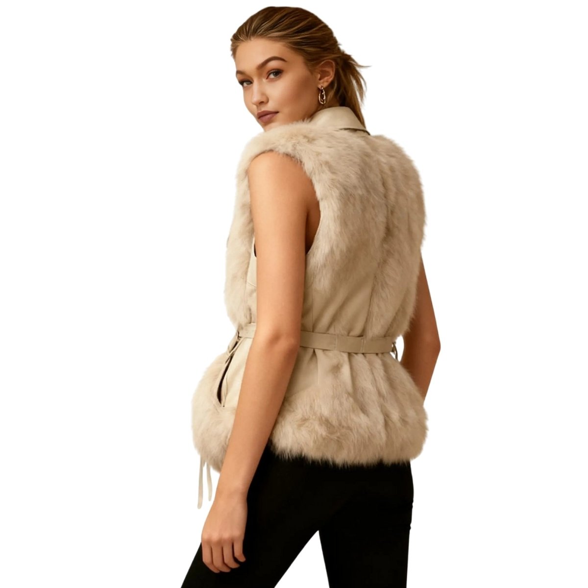 Womens Coat Classic Elegant Tailored Outerwear – Lexi