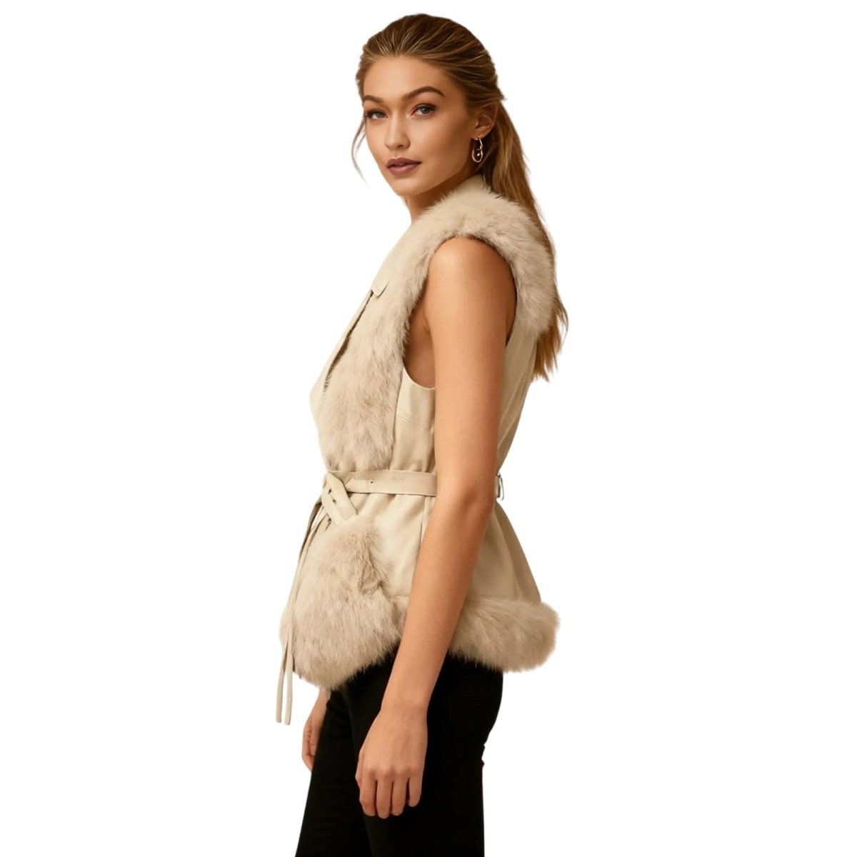Womens Coat Classic Elegant Tailored Outerwear – Lexi