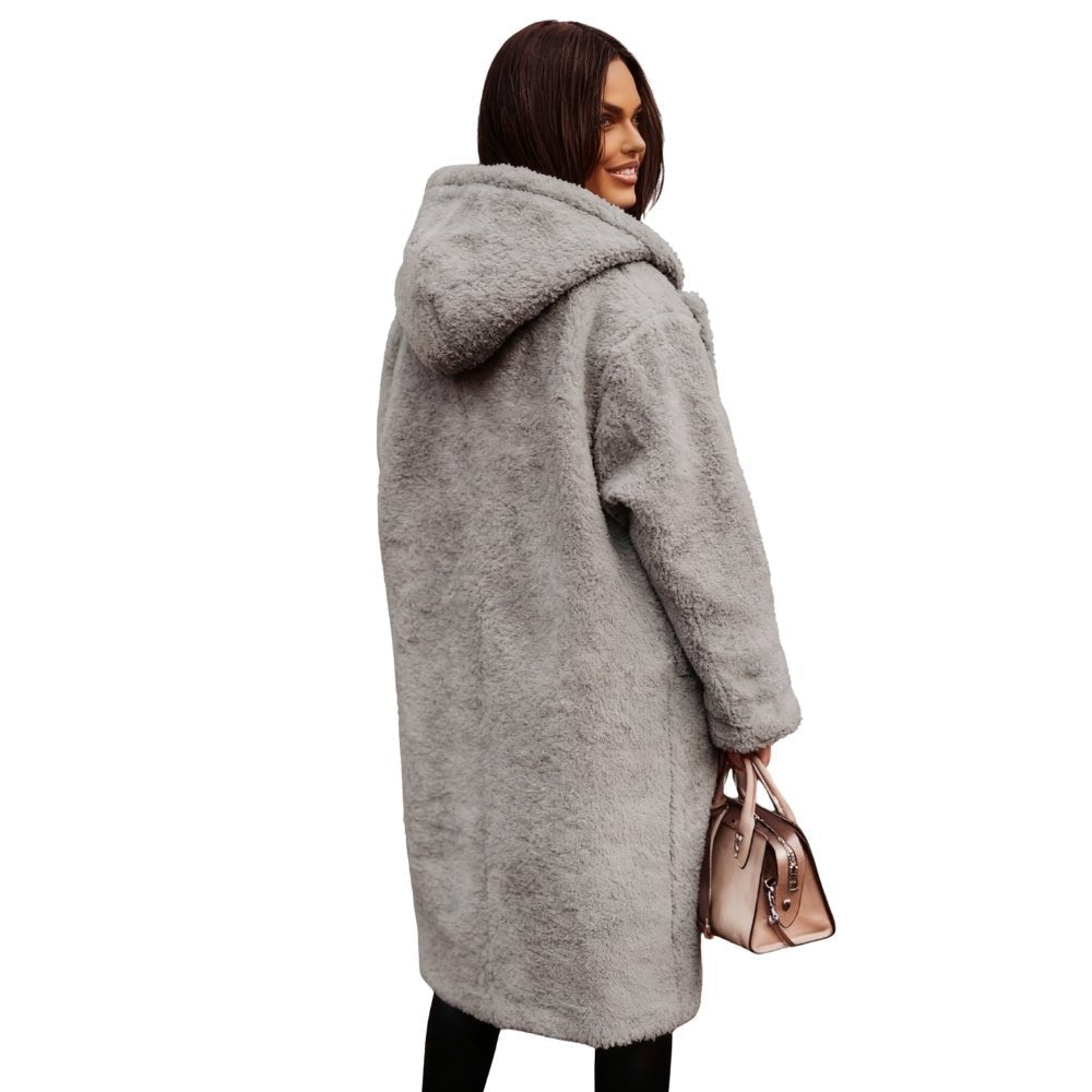 Womens Coat Classic Oversized Warm Structured – Pearl
