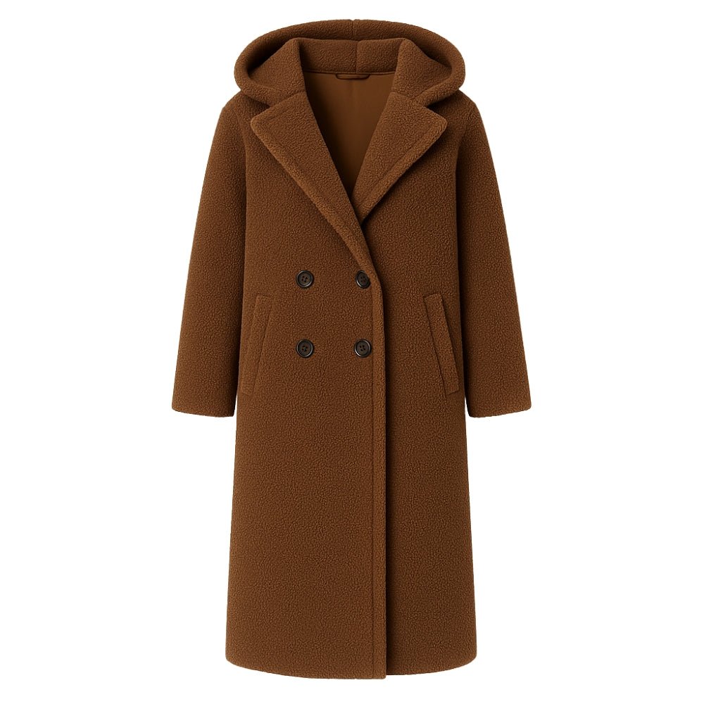 Womens Coat Classic Oversized Warm Structured – Pearl