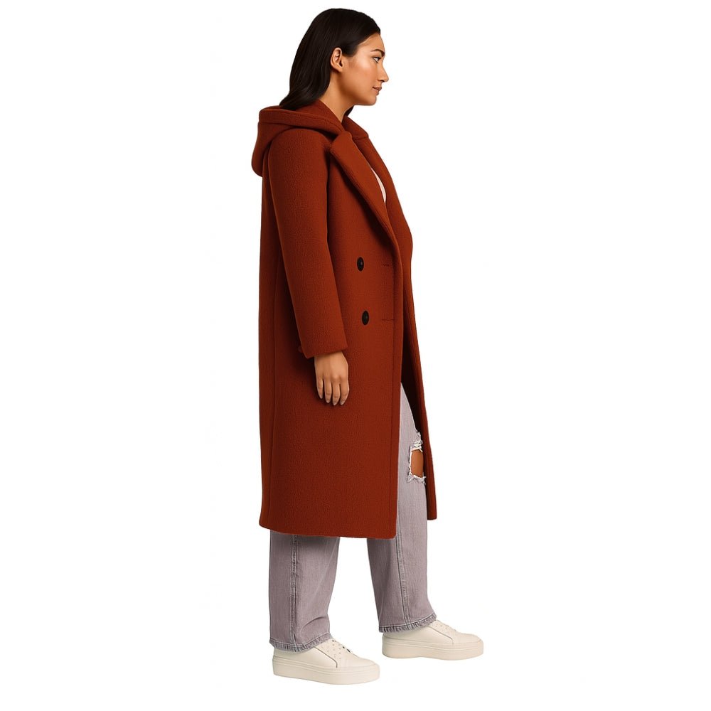 Womens Coat Classic Oversized Warm Structured – Pearl