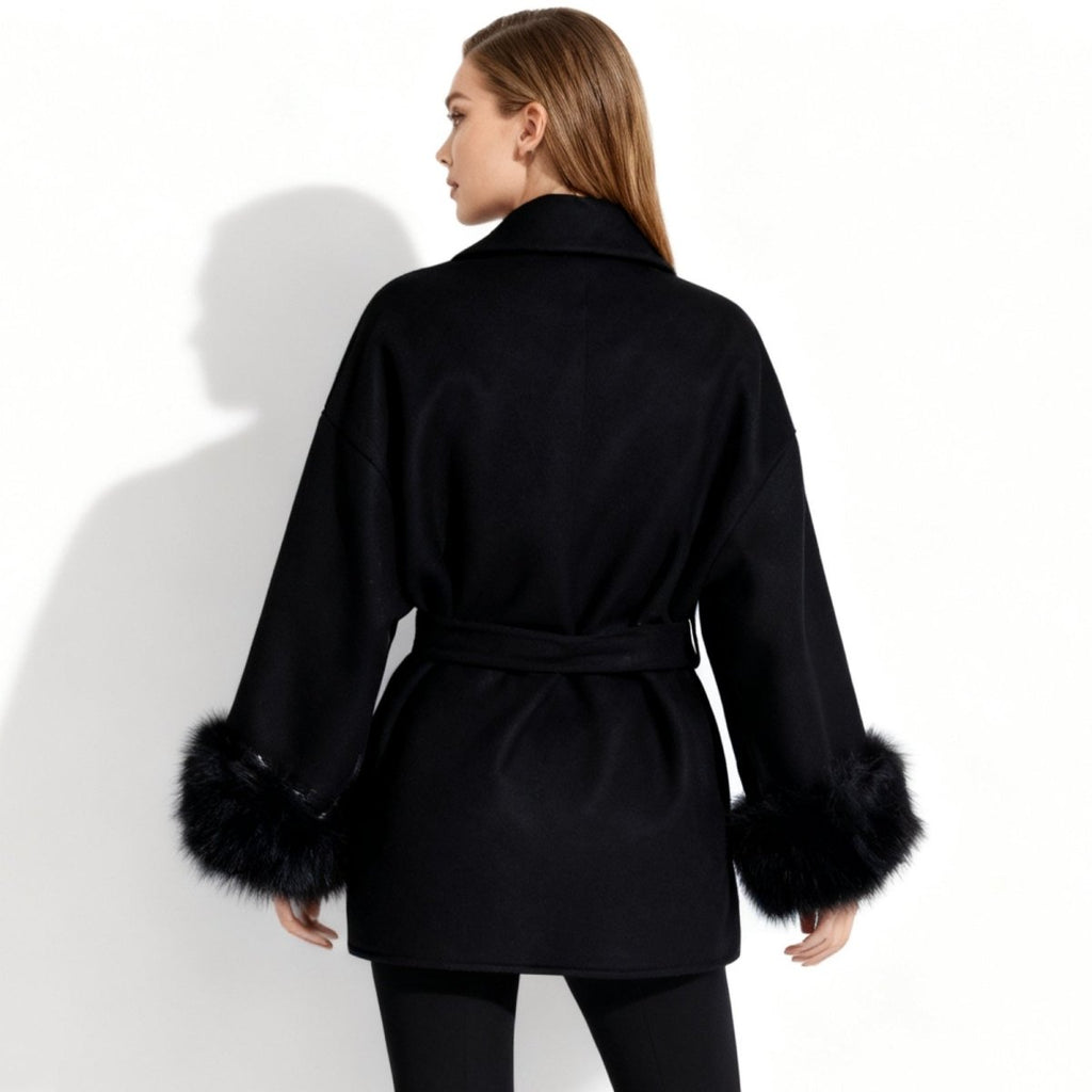 Womens Coat Long Classic Tailored Elegant – Mira