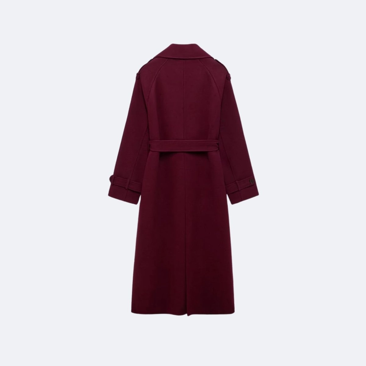Womens Coat Classic Oversized Structured Long – Eve