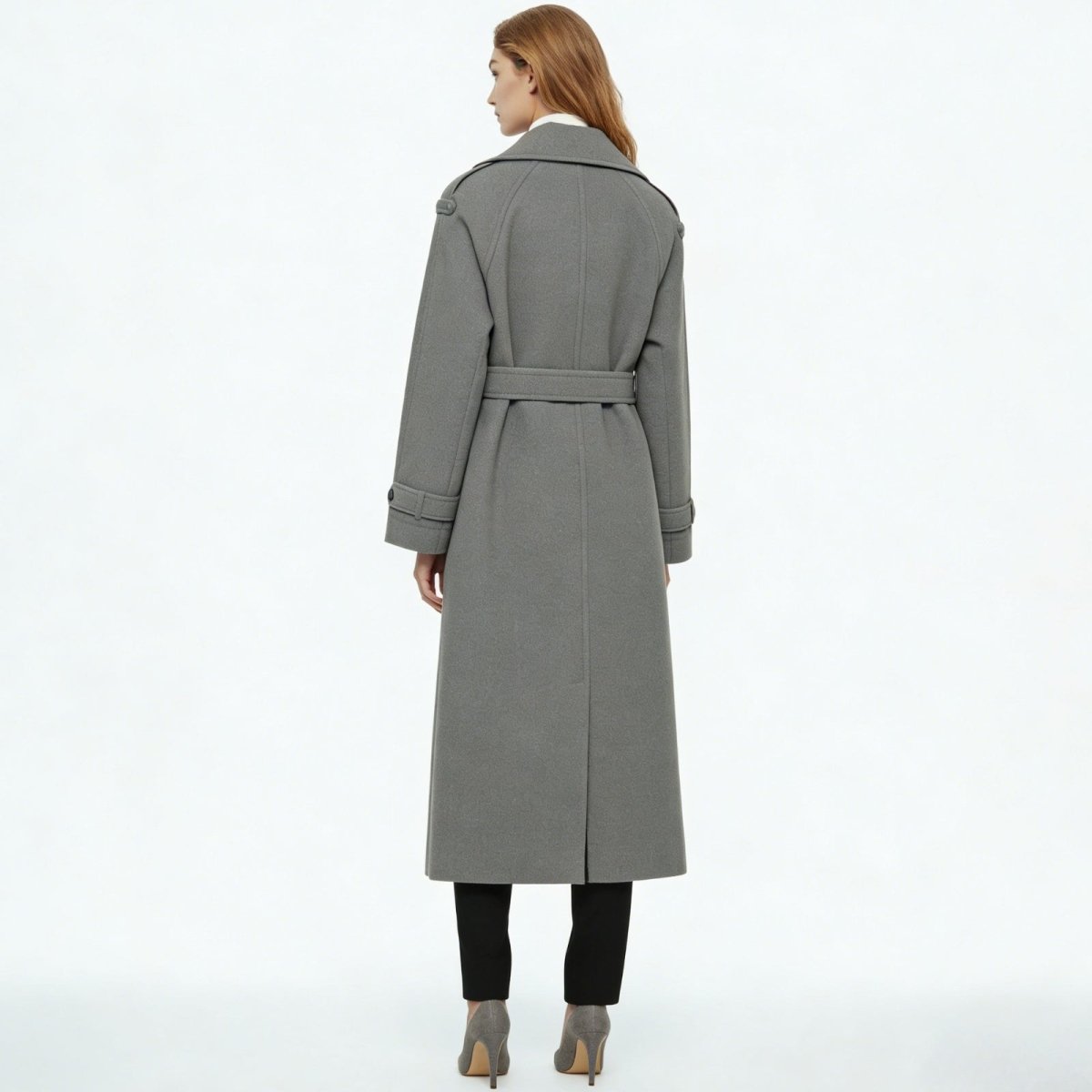 Womens Coat Classic Oversized Structured Long – Eve