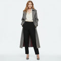 Womens Coat Classic Oversized Structured Long – Eve