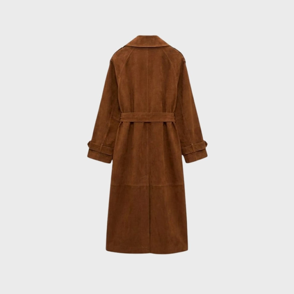Womens Coat Classic Oversized Structured Long – Eve