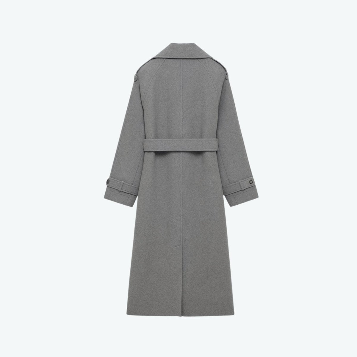 Womens Coat Classic Oversized Structured Long – Eve
