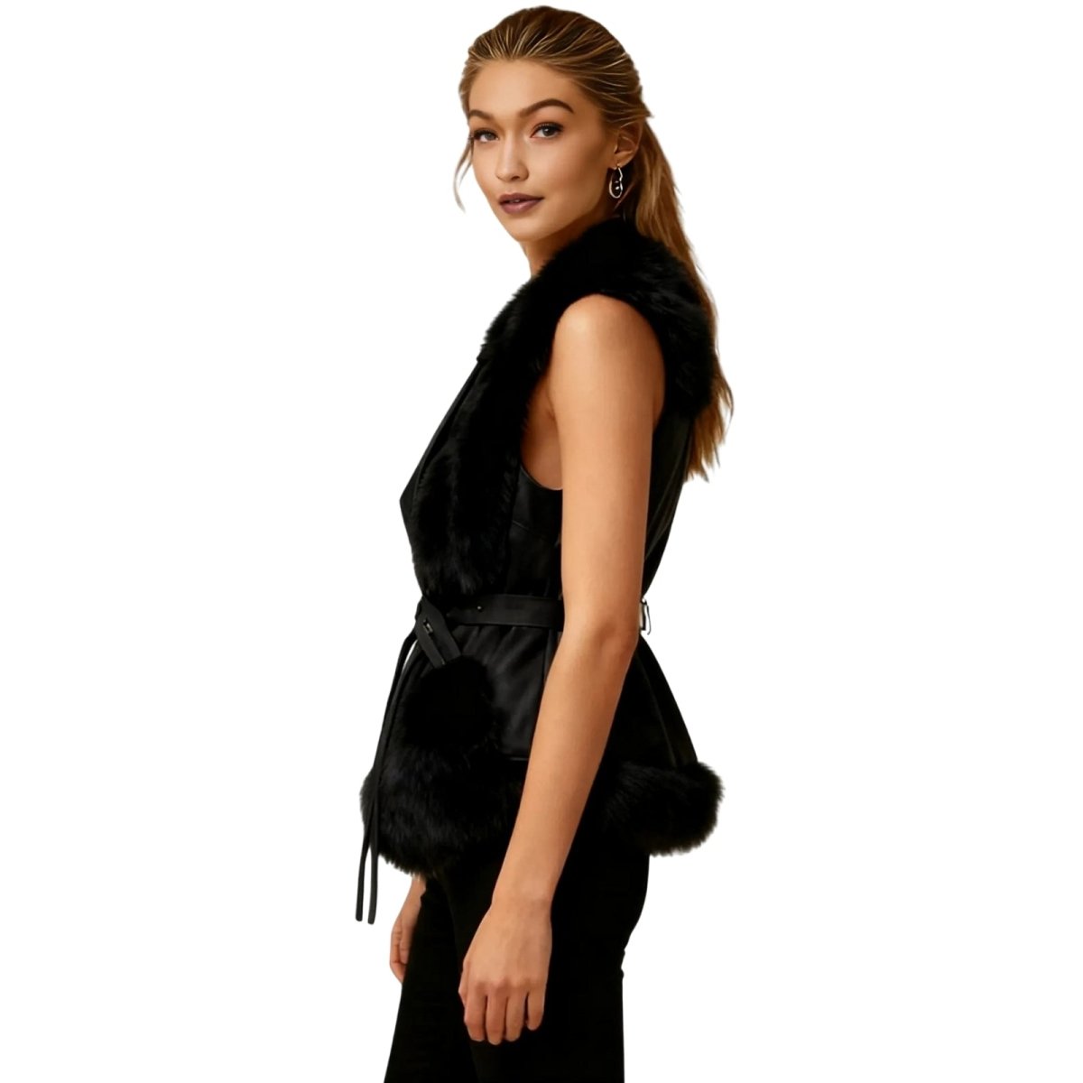 Womens Coat Classic Elegant Tailored Outerwear – Lexi