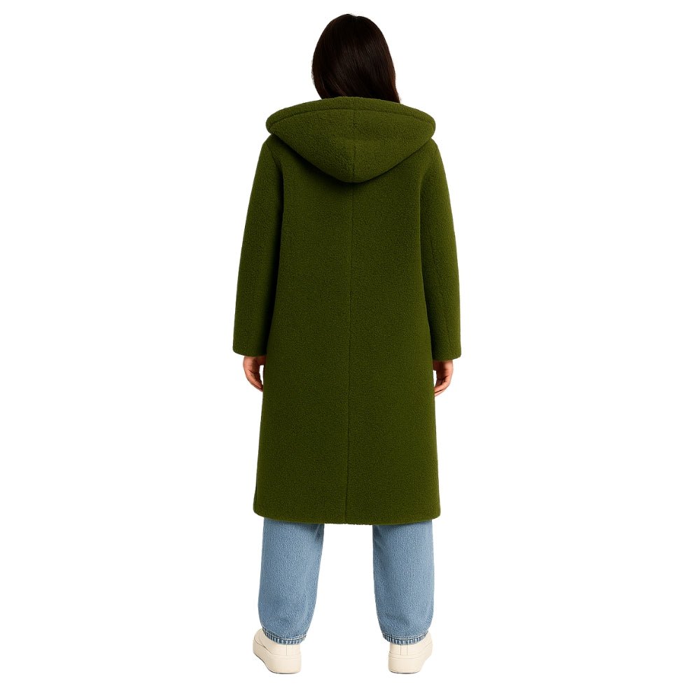 Womens Coat Classic Oversized Warm Structured – Pearl