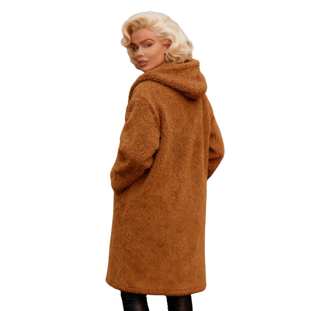 Womens Coat Classic Oversized Warm Structured – Pearl