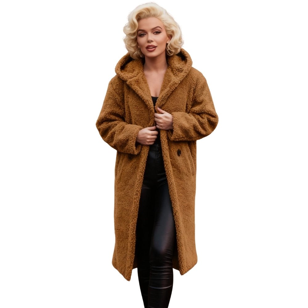 Womens Coat Classic Oversized Warm Structured – Pearl