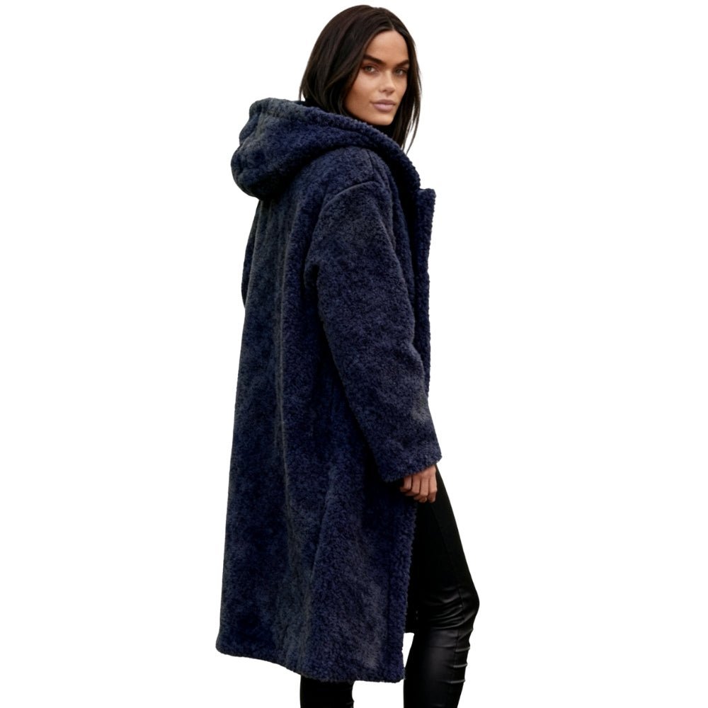 Womens Coat Classic Oversized Warm Structured – Pearl
