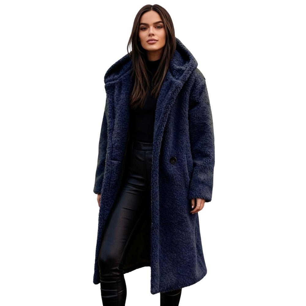 Womens Coat Classic Oversized Warm Structured – Pearl