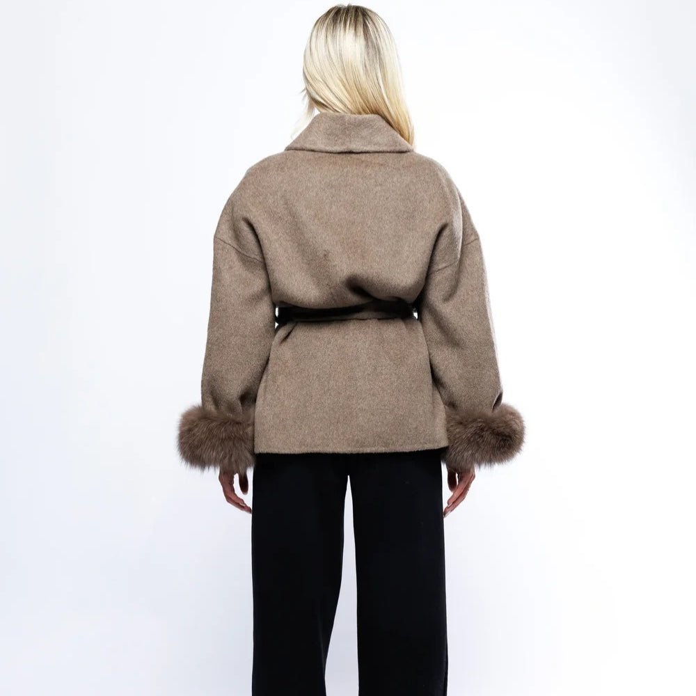 Womens Coat Long Classic Tailored Elegant – Mira