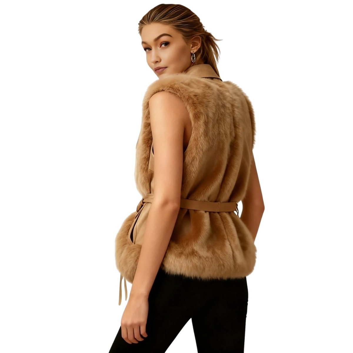 Womens Coat Classic Elegant Tailored Outerwear – Lexi