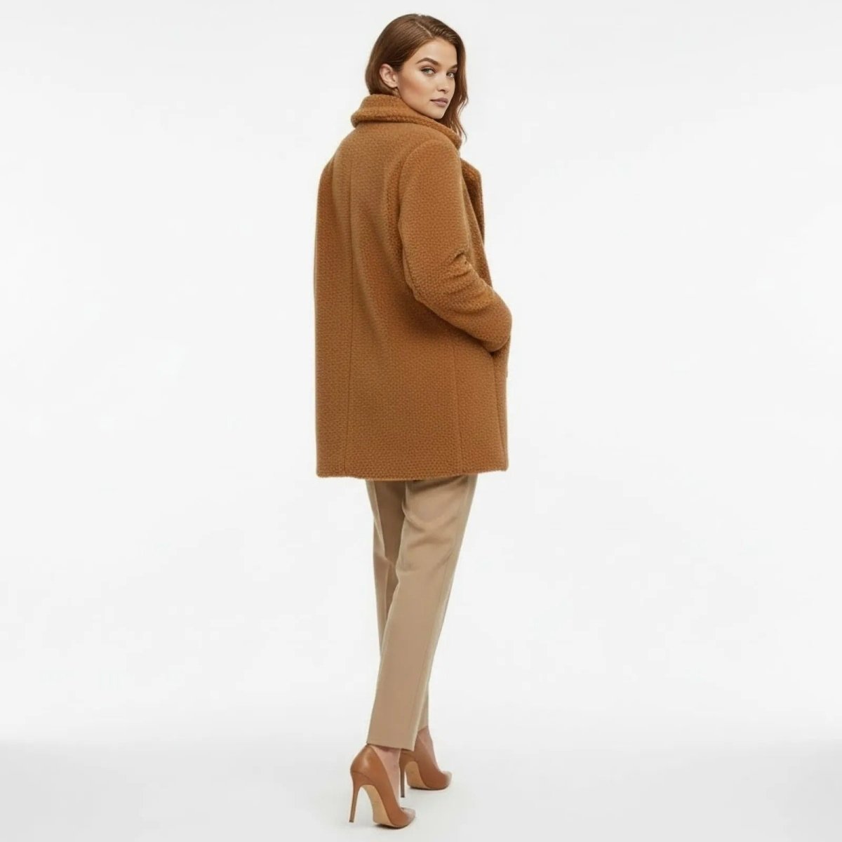 Womens Coat Oversized Relaxed Warm Classic – Ember