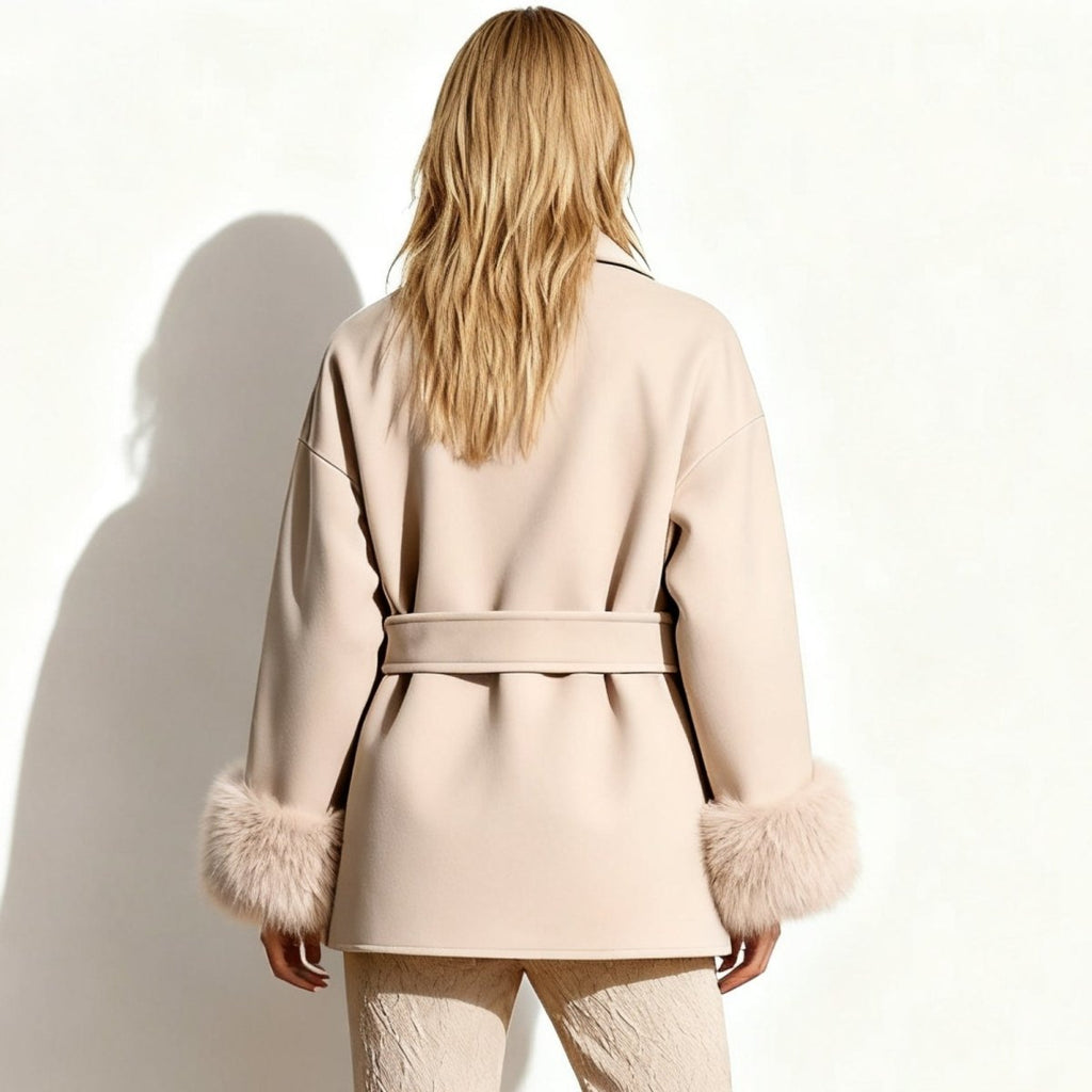 Womens Coat Long Classic Tailored Elegant – Mira