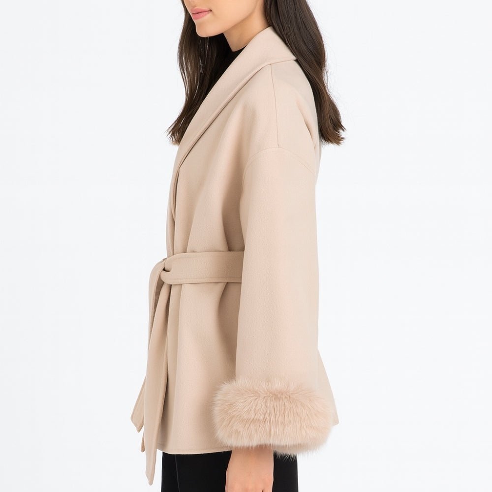 Womens Coat Long Classic Tailored Elegant – Mira