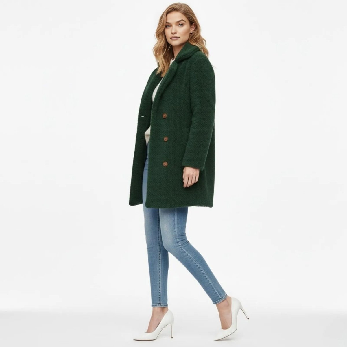 Womens Coat Oversized Relaxed Warm Classic – Ember