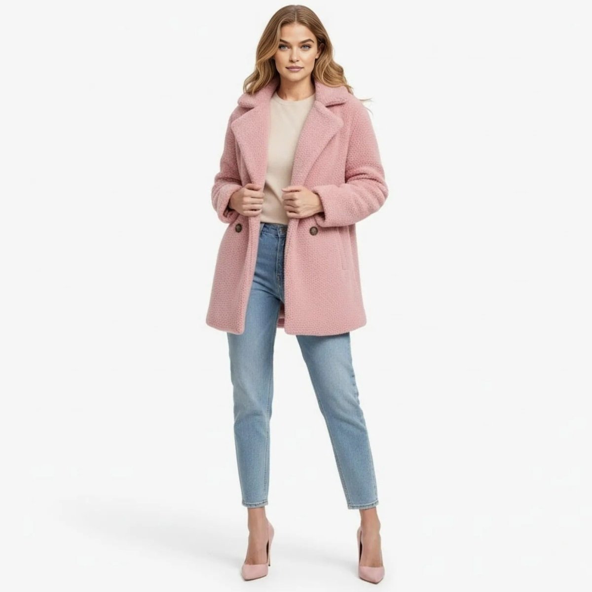 Womens Coat Oversized Relaxed Warm Classic – Ember