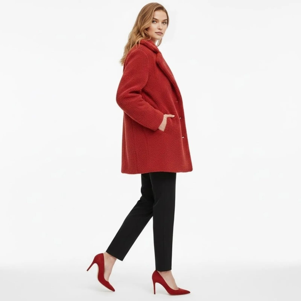 Womens Coat Oversized Relaxed Warm Classic – Ember
