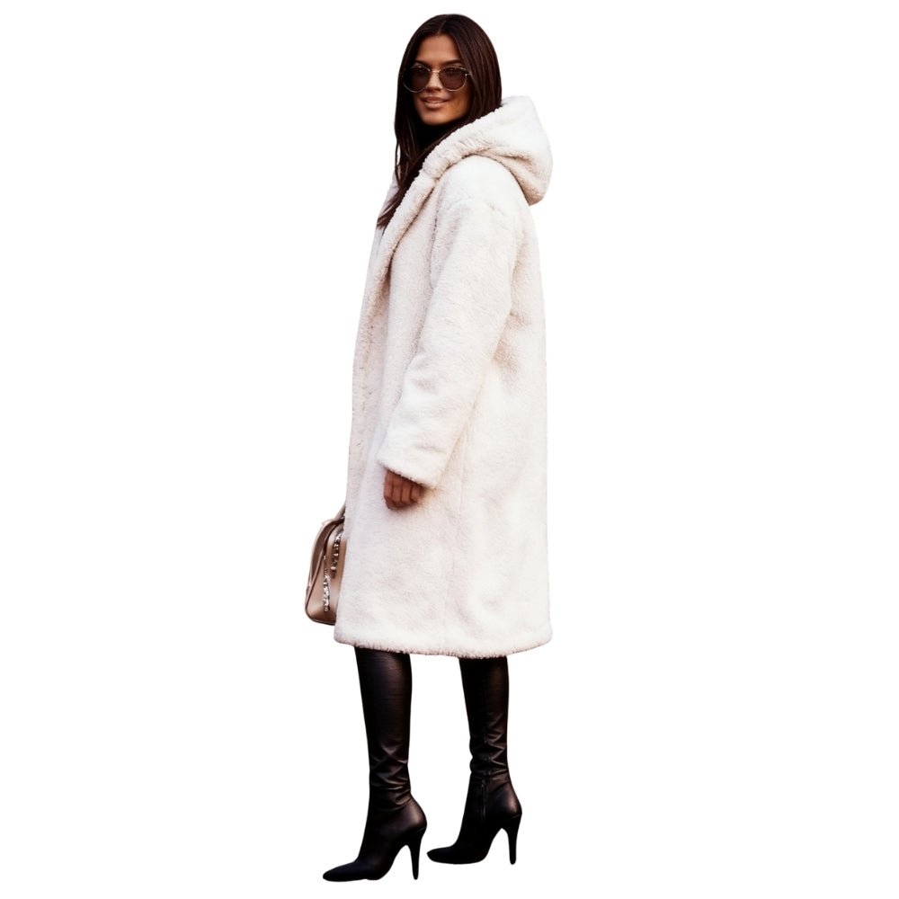 Womens Coat Classic Oversized Warm Structured – Pearl