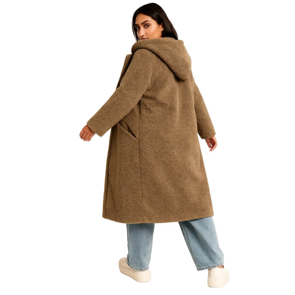 Womens Coat Classic Oversized Warm Structured – Pearl