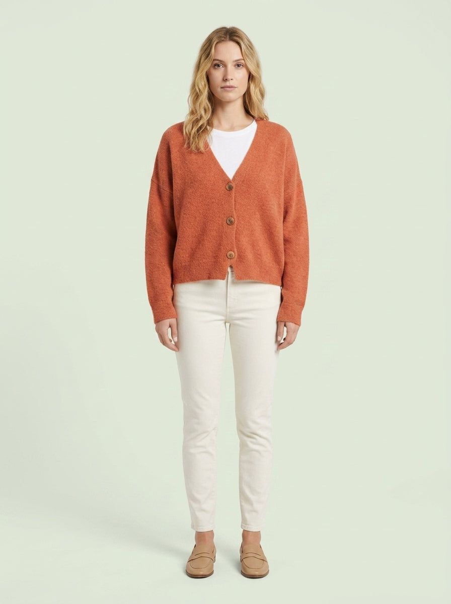 Cardigan — On Model - Neutral | Generated by Modelize