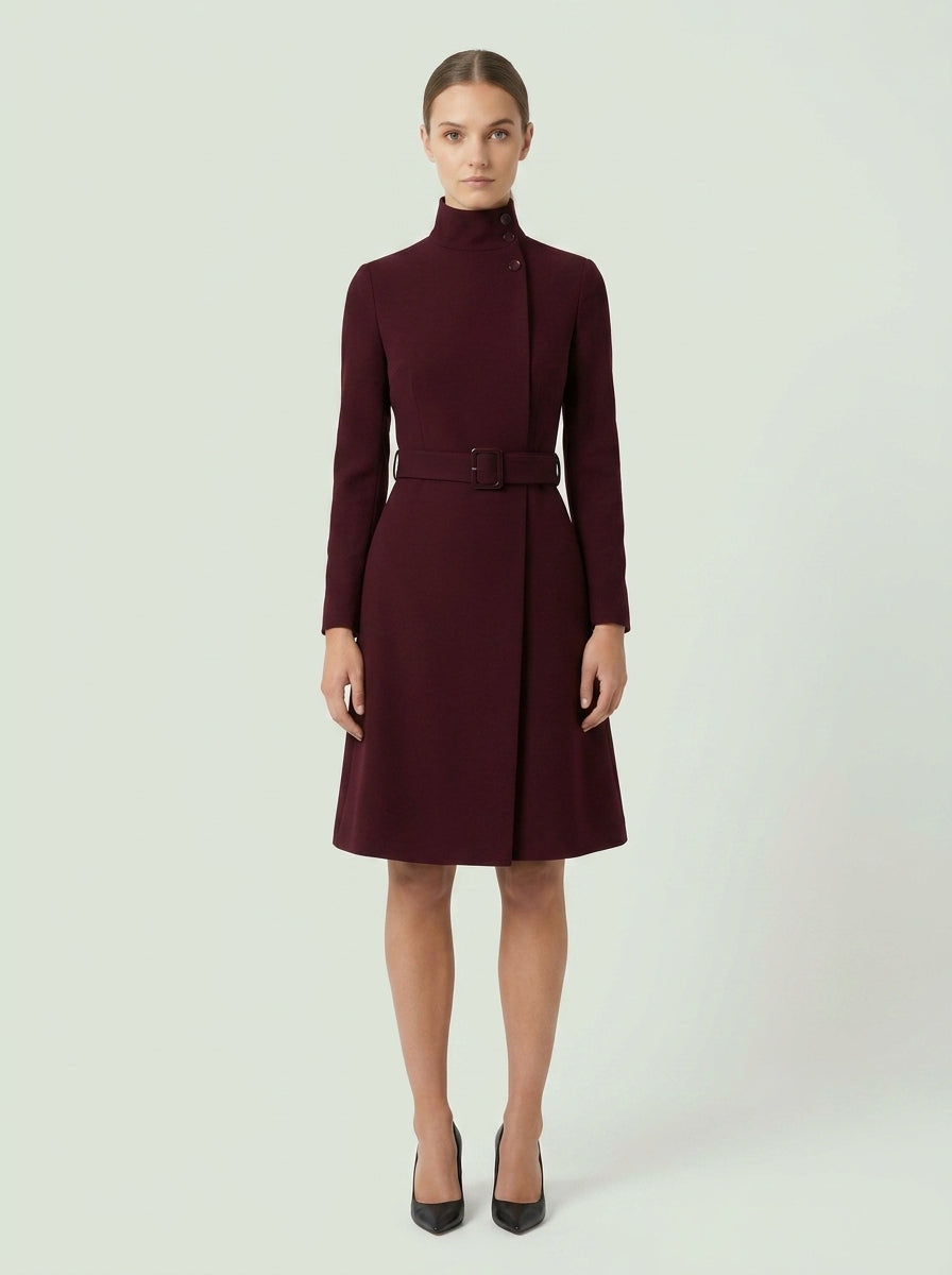 Midi Dress — On Model - Neutral | Generated by Modelize